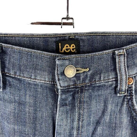 Lee Straight Jeans 36x34 Men’s Dark Wash Pre-Owned [#3357] - Picture 4 of 6